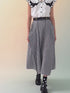 Gingham Check Skirt